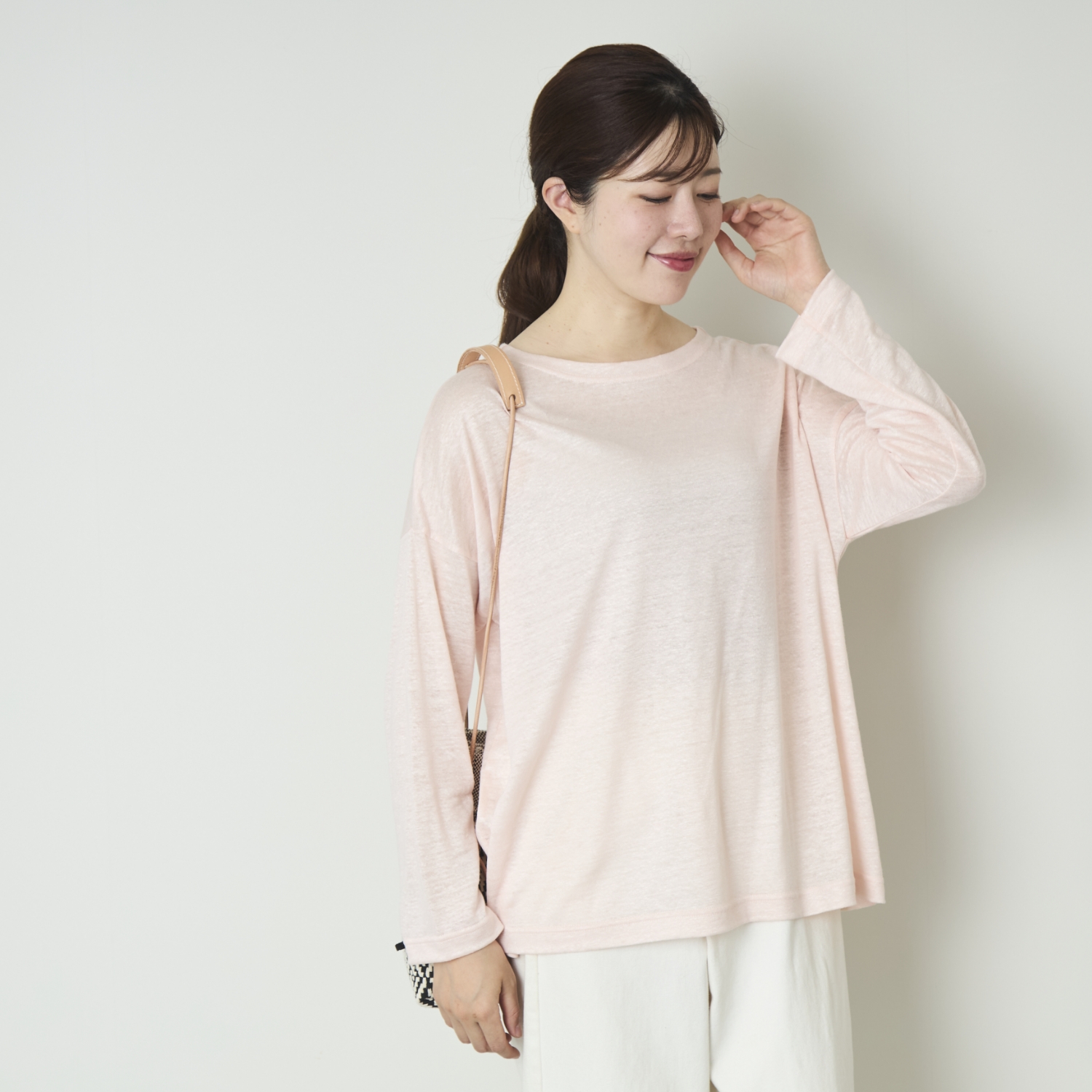 DAYS/プルミエルリネン天竺プルオーバー